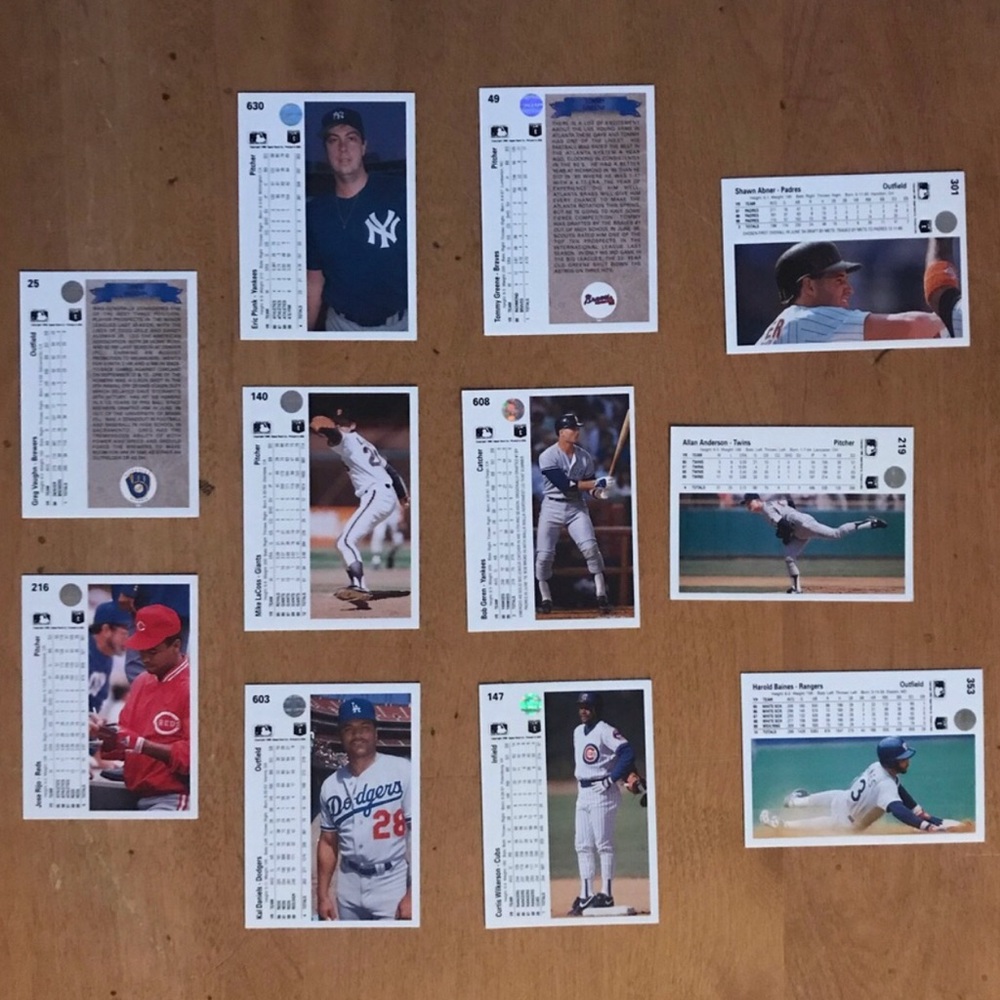 1990 Upper Deck cards (lot of 11) - Picture 3 of 7